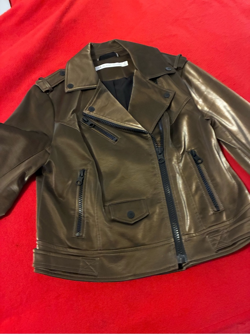 Blanc Noir Classic City Moto Jacket